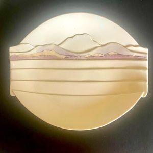 VTG Carolyn Carroll Signed Plate